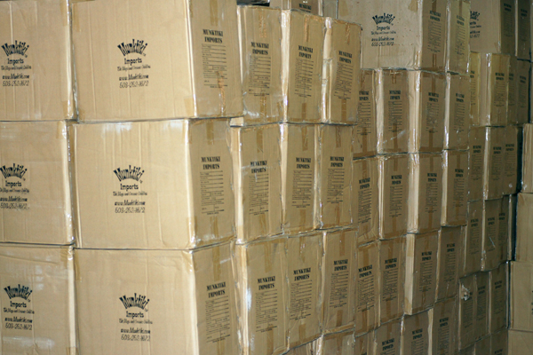 boxes stacked